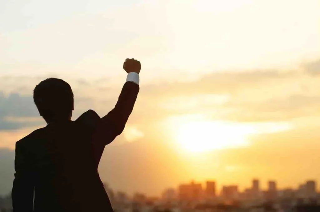 c'est une personne heureuse d'avoir évoluer professionnellement